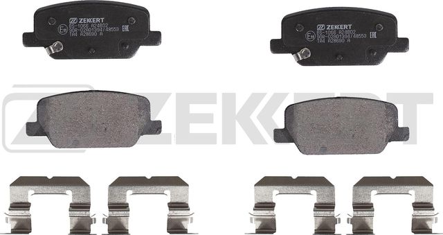 Тормозные колодки Zekkert. Артикул BS-1066