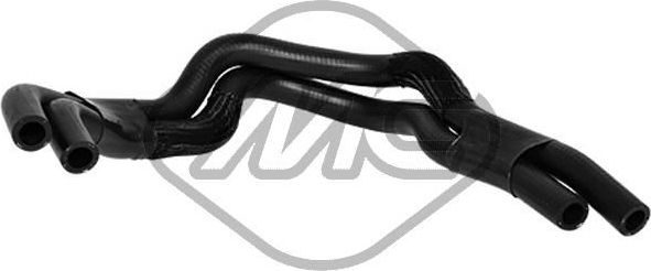 Патрубок радиатора (системы охлаждения) Metalcaucho для Opel Vivaro A 2003-2014. Артикул 98841