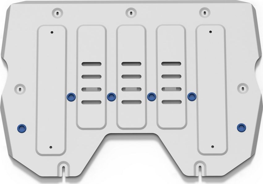 Защита алюминиевая Rival для картера и КПП BYD Song Plus 2023-2026. Артикул 333.0701.1