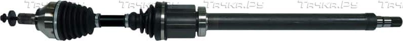 Полуось (привод в сборе, приводной вал) SKF. Артикул VKJC 8596