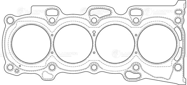 Прокладка ГБЦ Luzar. Артикул LES 11903