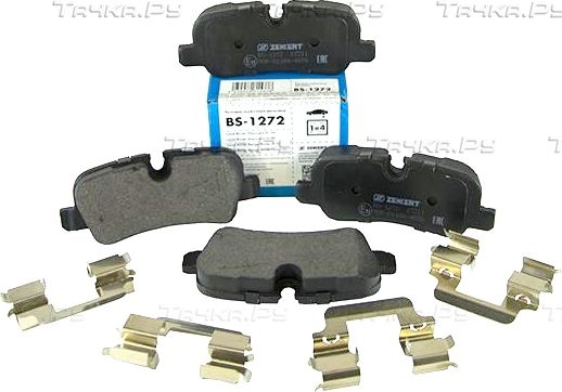 Тормозные колодки Zekkert задние для Land Rover Range Rover III 2002-2012. Артикул BS-1272