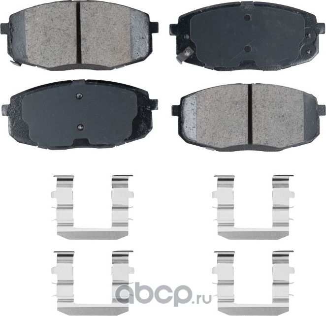 Колодки тормозные дисковые (Frictionmaster). Артикул CMX1397