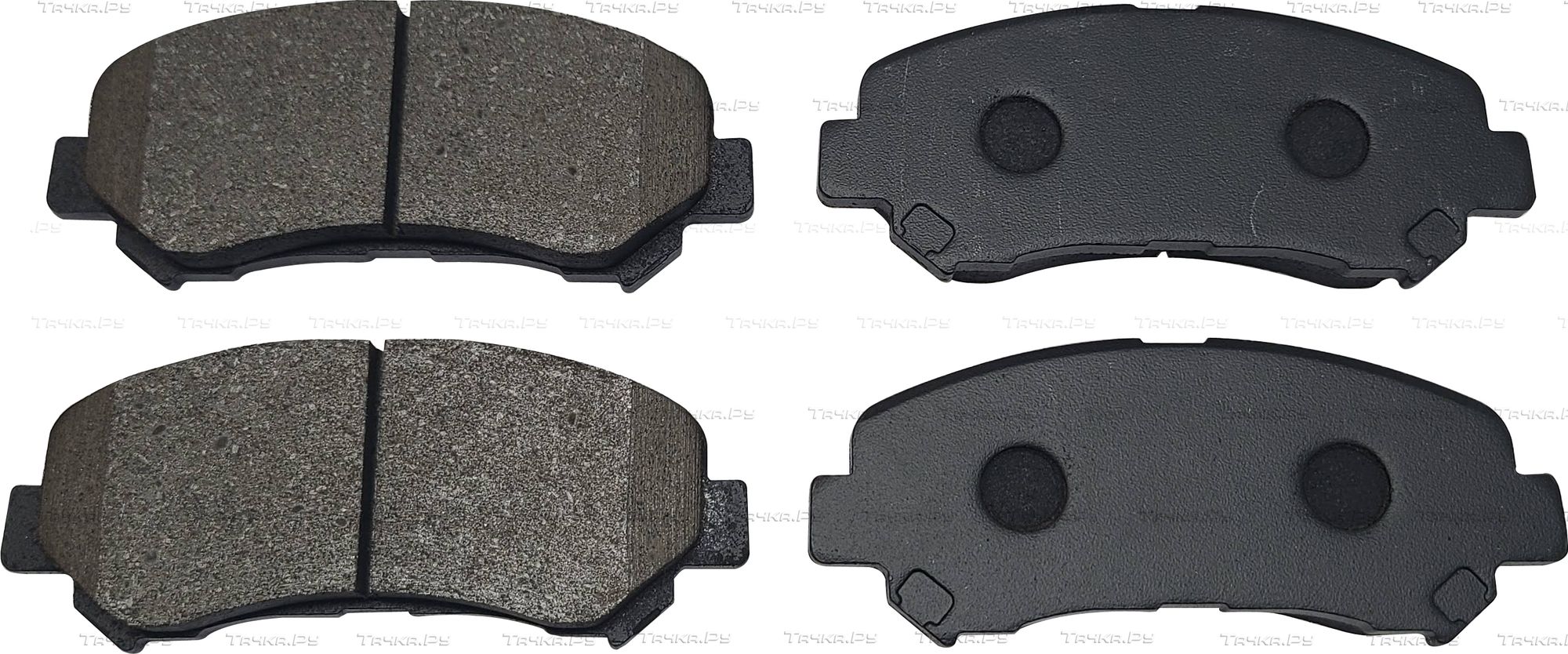 Тормозные колодки CTR передние для Nissan Qashqai I 2007-2013. Артикул GK0741