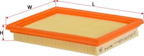 Воздушный фильтр Sakura. Артикул A-61380