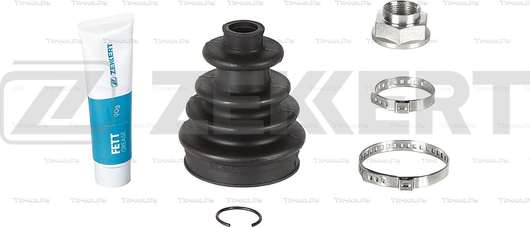 Пыльник ШРУСа наружный Zekkert передний для Fiat Fiorino III 2007-2026. Артикул SM-1161S