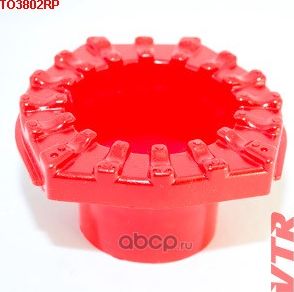 Полиуретановая верхняя проставка пружины задней подвески (VTR). Артикул TO3802RP