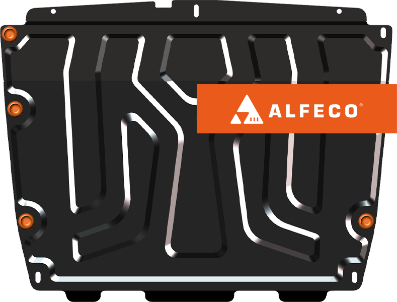 Защита Alfeco для картера и КПП SsangYong Actyon II 2010-2026. Артикул ALF.21.08