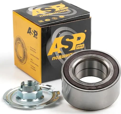 Подшипник ступицы передний с ABS для а/м RENAULT Laguna II-III 01>, Kangoo II 08 (ASP). Артикул EB00059