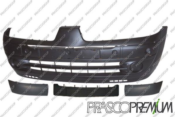Бампер Prasco Premium передний для Renault Clio II 2001-2013. Артикул RN3221000