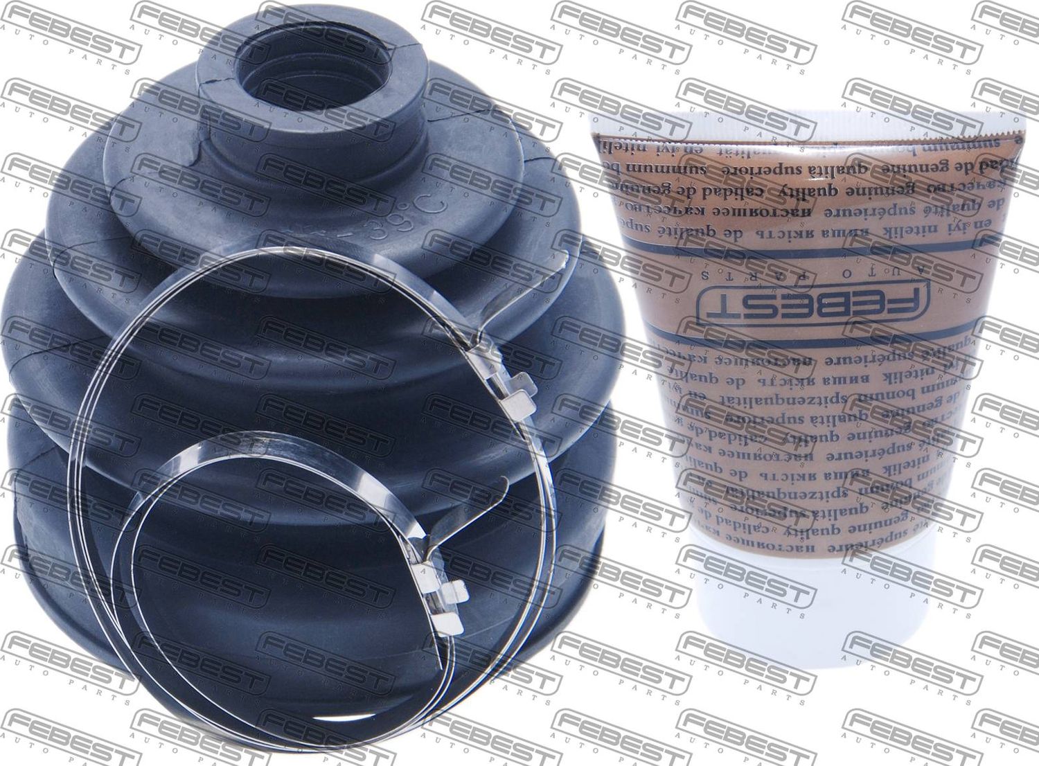 Пыльник ШРУСа наружный Febest (NBR (бутадиен-нитрильный каучук)). Артикул 0217-017