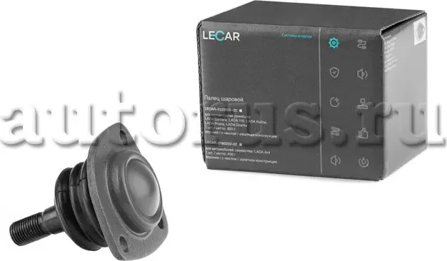 ШАРОВАЯ ОПОРА 2101-07 НИЖНЯЯ УСИЛ (LECAR) ФИРМ.УПАК LECAR Lecar. Артикул LECAR010050202