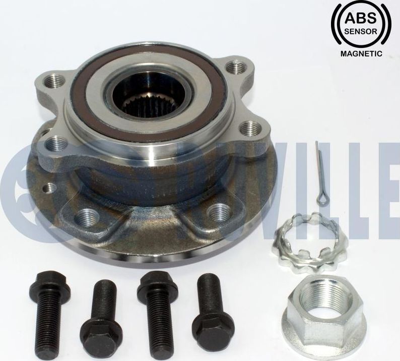 Ступица колеса с интегрированным подшипником Ruville. Артикул 221862