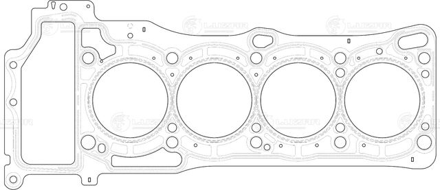 Прокладка ГБЦ Luzar. Артикул LES 11404