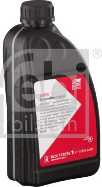 Тормозная жидкость Febi Bilstein для Renault Grand Scenic IV 2016-2026. Артикул 171874