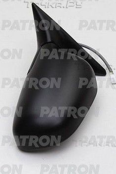 Зеркало боковое (в сборе) Patron левое для Mitsubishi Lancer VI 1992-1996. Артикул PMG2607M03