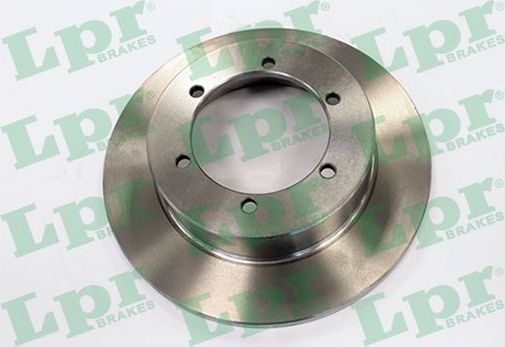 Тормозной диск LPR задний для Nissan Cabstar F24M, F24W 2006-2013. Артикул N2091P