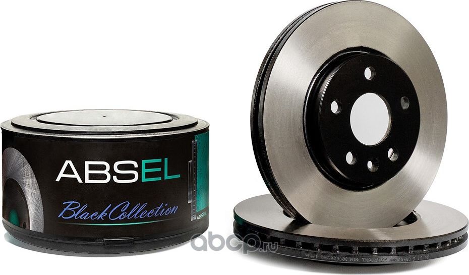 Диск тормозной передний BLACK COLLECTION (Absel). Артикул OP422008C