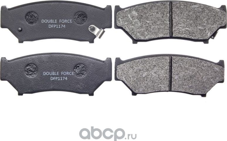 Колодки тормозные дисковые Double Force Double Force. Артикул DFP1174