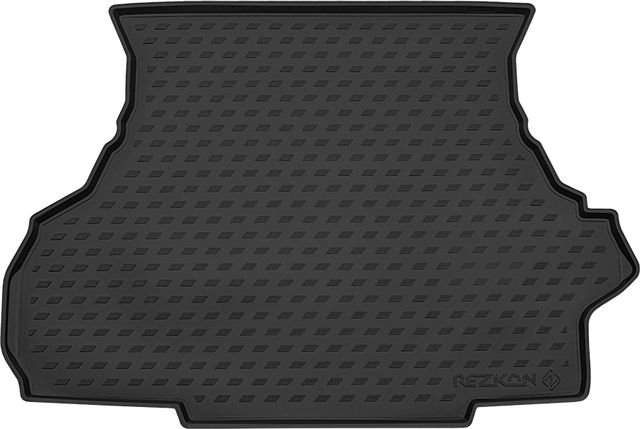 Коврик пластиковый Rezkon РОМБ для багажника Lada (ВАЗ) 21099 1990-2004. Артикул 5339010100