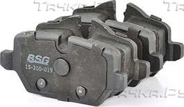 Тормозные колодки BSG задние для BMW 3 V (E90/E91/E92/E93) 2004-2013. Артикул BSG 15-200-019