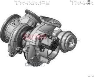 Турбина (турбокомпрессор) Garrett Original Spare part правый для BMW 7 V (F01/F02/F04) 2009-2015. Артикул 821721-5002S