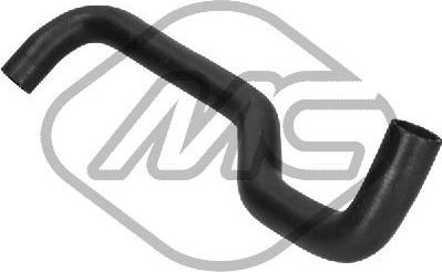 Патрубок радиатора (системы охлаждения) Metalcaucho нижний для SEAT Inca I 1995-2003. Артикул 08399