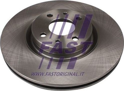 Тормозной диск Fast передний для Fiat Doblo I 2001-2015. Артикул FT31018