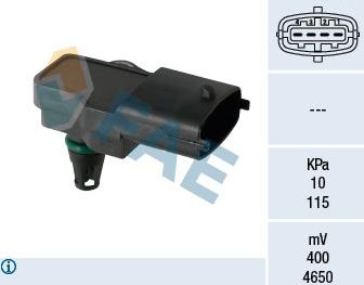 Датчик абсолютного давления (ДАД, MAP) FAE. Артикул 15172