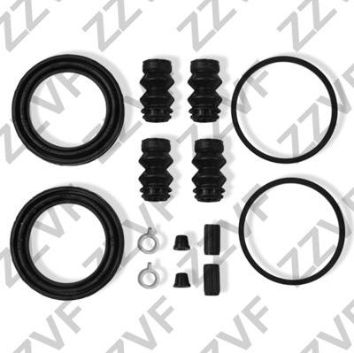 РЕМКОМПЛЕКТ СУППОРТА ТОРМОЗНОГО ПЕРЕДНЕГО TOYOTA COROLLA VERSO AUR10 CUR10 ZNR1 (04-09) ZZVF. Артикул ZVCER024