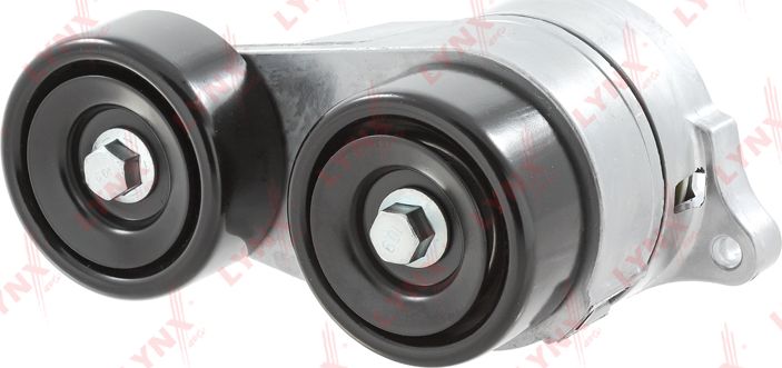 Натяжной ролик (натяжитель) приводного клинового зубчатого ремня LYNXauto. Артикул PT-3168