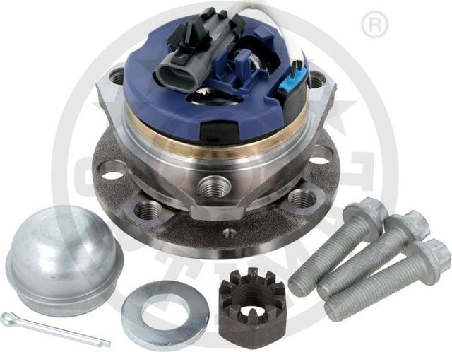 Ступица колеса с интегрированным подшипником Optimal передняя для Opel Zafira A 1999-2005. Артикул 201035