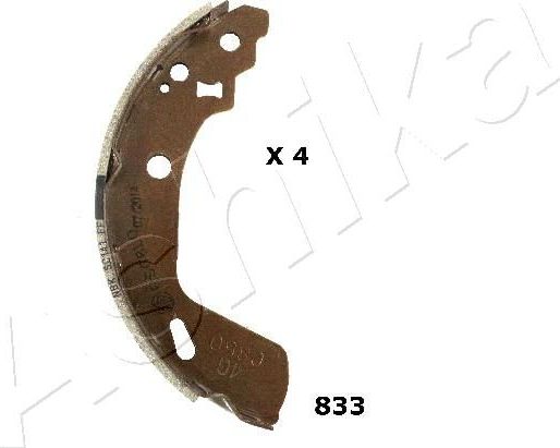 Тормозные колодки ASHIKA. Артикул 55-08-833
