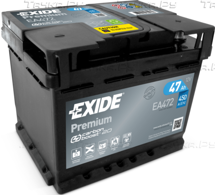 Аккумулятор Exide Premium *** для Volkswagen K70 1970-1974. Артикул EA472