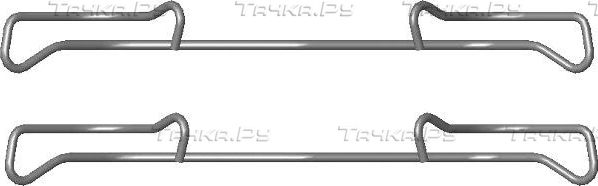 КОМПЛЕКТ ПРИНАДЛЕЖНОСТЕЙ, ТОРМОЗНОЙ СУППОРТ Textar. Артикул 82076800
