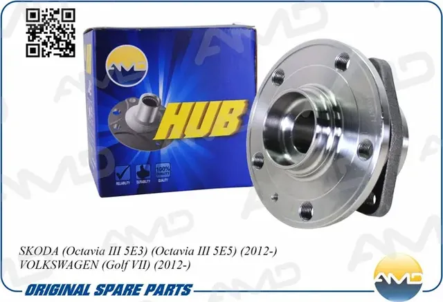 Ступица колеса VAG GOLF/OCTAVIA 12- перед. 85мм (AMD) AMD. Артикул AMDHUB77