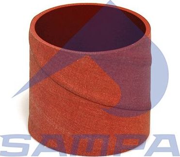 Патрубок интеркулера Sampa (Силикон) для DAF CF 85 2001-2013. Артикул 050.255