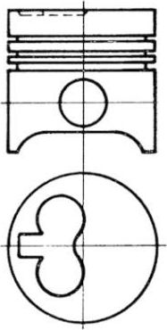 Поршень Kolbenschmidt. Артикул 92598630