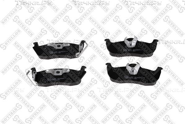 Тормозные колодки Stellox задние для Jeep Commander XK, XH 2005-2010. Артикул 002 011-SX