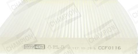 Салонный фильтр Champion для Mazda CX-7 I 2006-2014. Артикул CCF0116