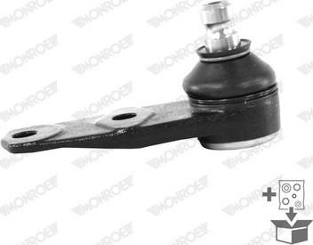 Шаровая опора Monroe передняя правая/левая нижняя внешняя для Renault Clio I 1990-1998. Артикул L2555