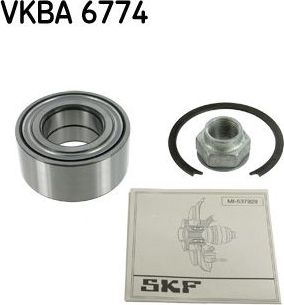 Ступичный подшипник (комплект) SKF. Артикул VKBA 6774
