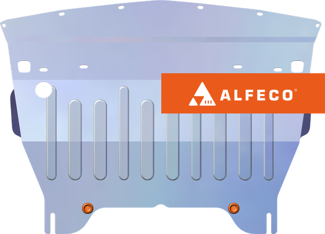 Защита алюминиевая Alfeco для картера Infiniti EX25, EX35 2007-2013. Артикул ALF.29.06 AL4