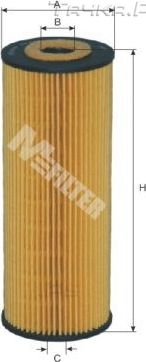 Масляный фильтр MFilter для Mercedes-Benz Sprinter 901, 902 1995-2006. Артикул TE 622