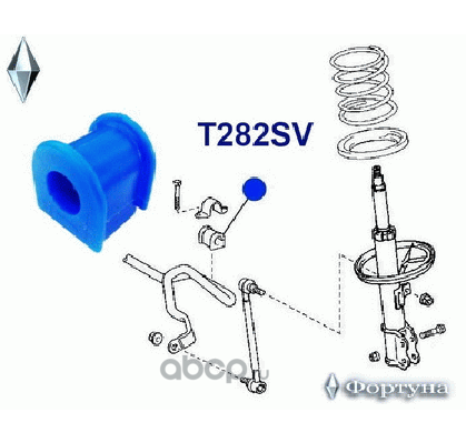 САЙЛЕНТБЛОК (Фортуна). Артикул T282SV