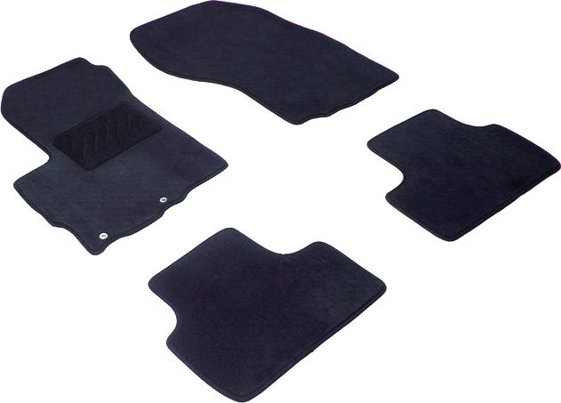 Коврики текстильные Seintex на нескользящей основе для салона Mitsubishi ASX 2010-2026. Артикул 82448