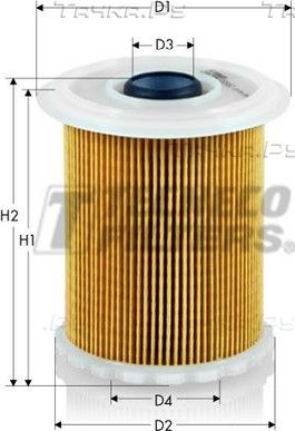 Топливный фильтр  Tecneco Filters. Артикул GS0300