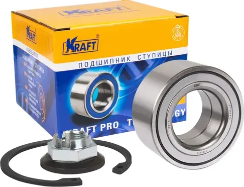 Подшипник ступицы заднего колеса, комплект Ford Maverick (01-) (Kraft). Артикул KT204675
