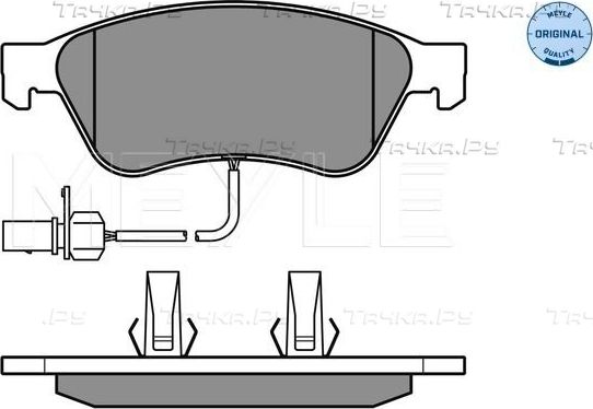 Тормозные колодки Meyle Original передние для Audi S6 III (C6) 2006-2011. Артикул 025 238 9620/W