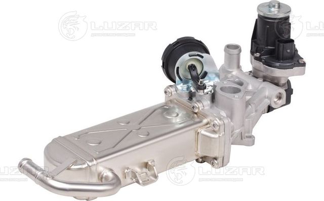 Клапан EGR с теплообмен. VW TIGUAN 08- (Luzar) Luzar. Артикул LREG 1808